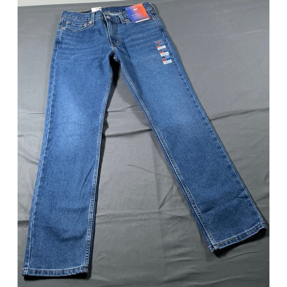 Levis 511 Slim Fit Mens Jeans 30x30 Medium Wash Blue All Seasons Tech 045115425